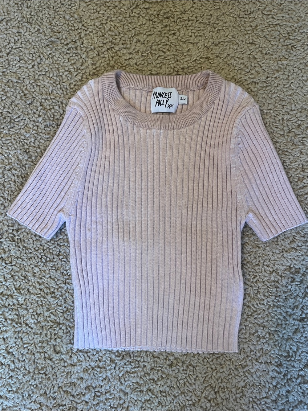 Princess Polly Knit Crop Top